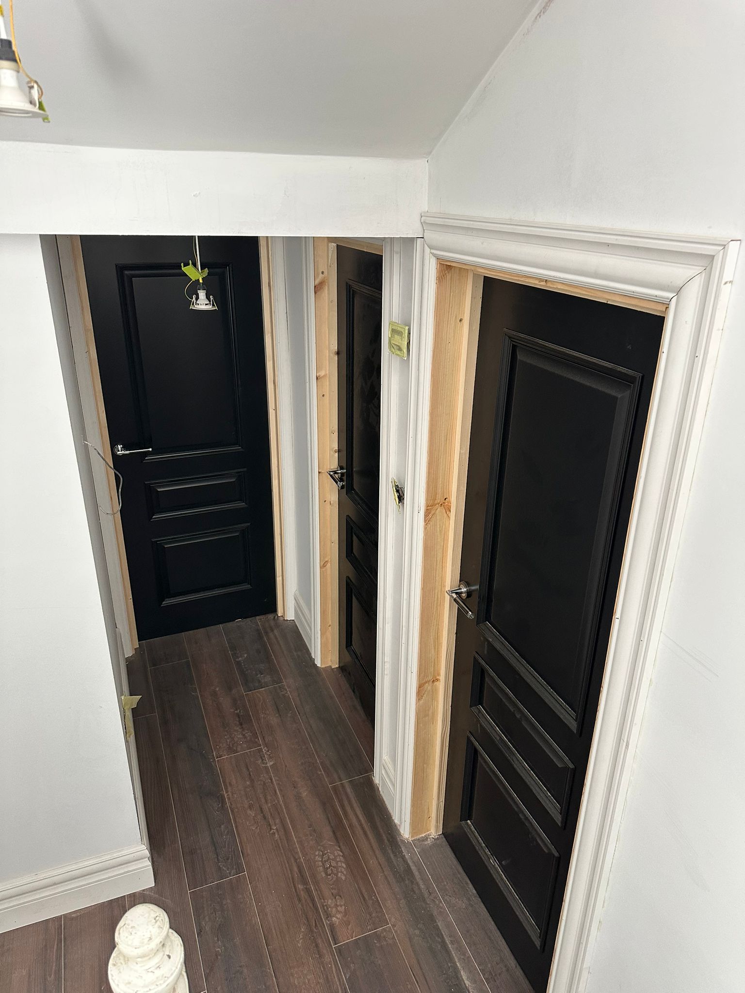 Interior and exterior door installation